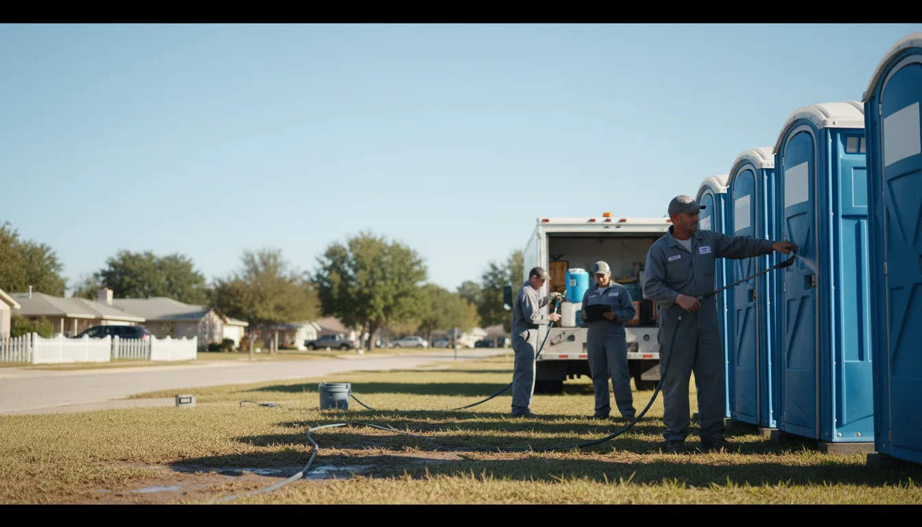 Long-Term Portable Toilet Rental in Zahl, ND near me